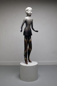 Twinkle, 2014 (öljymaali pronssille ja maalattu pronssijalusta).