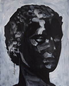 Belladonna: Marina, 2014 (öljy ja akryyli paperille)