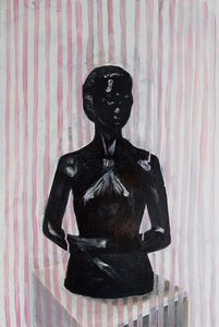 Musta Venus, 2014-15 (öljy pellavalle) tekijältä Cathy Lomax