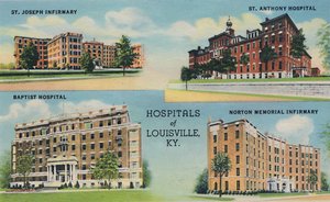 Louisvillen sairaalat, KY, 1942