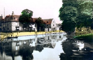 Ouse-joki Elyssä, Cambridgeshiressä, 1926.