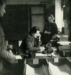 A Station Intelligence Room, c1943. tekijältä Cecil Beaton