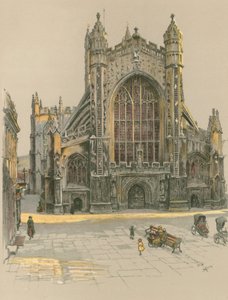 Bath Abbey tekijältä Cecil Charles Windsor Aldin