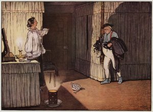 Cecil Aldinin kuvitus The Pickwick Papersille (värilitho) tekijältä Cecil Charles Windsor Aldin