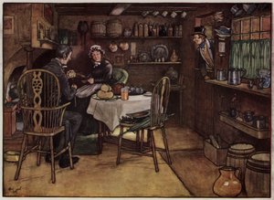Cecil Aldinin kuvitus Pickwick Papersille tekijältä Cecil Charles Windsor Aldin