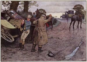 Cecil Aldinin kuvitus Pickwick Papersille tekijältä Cecil Charles Windsor Aldin