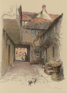 Kings Head, Malmesbury tekijältä Cecil Charles Windsor Aldin