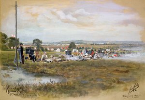 Albert - Toinen vaihe, 1000 metriä, Bisley Camp, 1893 (wc ja guassi paperilla)