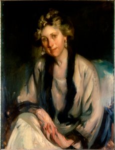 Naisen muotokuva (öljy kankaalle) tekijältä Cecil William Rae