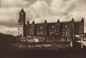 Meksiko: Tepeapa, luostarin rauniot (m/w kuva)