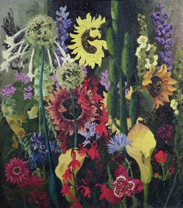 Puutarhamaisema nro 2 tekijältä Cedric Morris