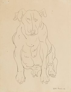 Nancy Morrisin härkäkoira tekijältä Cedric Morris