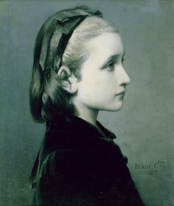 Tytön pää, 1867