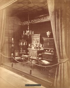 Collinson & Lockin huonekalunäyttely (hopea-albumiprintti)