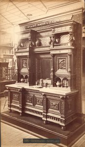Sideboard, Scott Morton & Co, para sa "Art and I."finn