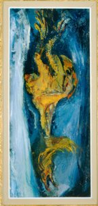 Chaim Soutine / "Le coq" (Kuko). tekijältä Chaim Soutine