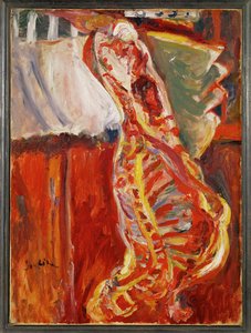 Naudanlihan puolikas, noin 1922-23 (maalaus kankaalle) tekijältä Chaim Soutine