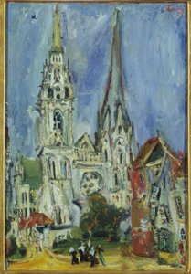 La Cathédrale de Chartres tekijältä Chaim Soutine