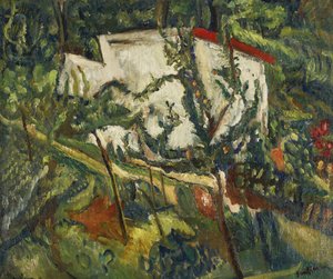 Clamartin talo, n. 1918 tekijältä Chaim Soutine