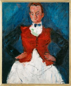 Pääkonttoristi, noin 1927 (maalaus kankaalle) tekijältä Chaim Soutine