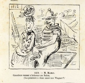 Parisian Chronicle (Cham) tekijältä Amédée de Noé