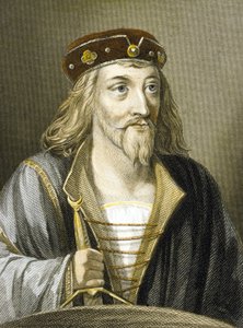 James I Skotlanti (värillinen kaiverrus) tekijältä Charles (after) Holl