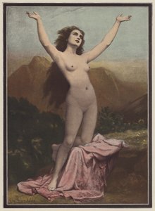 Desire (väri litho) tekijältä Charles (after) Landelle
