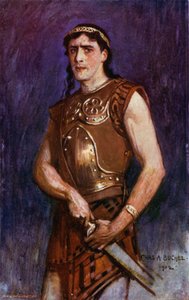 Telemachus, herra Gerald Lawrence (väri litho)
