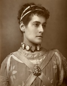 Myra Holme, brittiläinen näyttelijä, 1884 tekijältä Charles A. Long