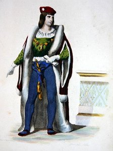 Charles Duke of Orleans, muotokuva julkaissut 