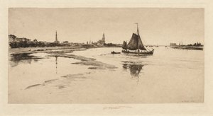 Arnheim Reinin rannalla, 1888.