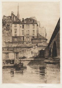 Quai des Orfèvres, Pariisi, 1886.