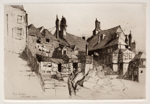Rye, Sussex, Englanti, 1884.