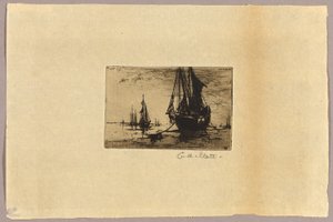 Luonnos veneestä tekijältä Charles Adams Platt