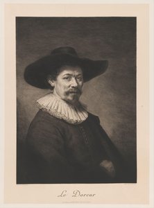 Herman Doomerin muotokuva Le Doreur (otsikko esineessä)