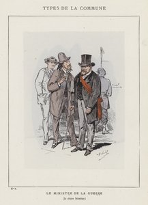 Sotaministeri, Citizen Delescluze tekijältä Charles Albert d Arnoux Bertall