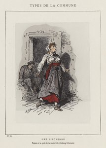 A Citizen, Preposee a la garde de la rue de Lille, faubourg St-Germain tekijältä Charles Albert d Arnoux Bertall