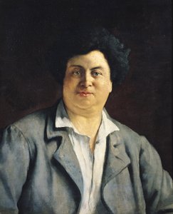 Alexandre Dumas Peren (1802-70) muotokuva, 1878