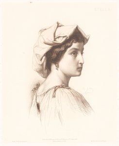 Italian naisen muotokuva Stella (otsikko esineessä) Italian naisten muotokuvia (sarjan nimi)