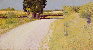 Path in the Country, n.1886 (öljy kankaalle)