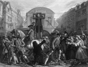Daniel Defoe pillerissä tekijältä Charles Armytage