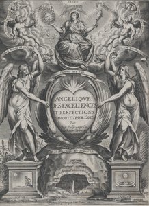 Etukappale teokselle "Sielun suurlähetystöjen enkeli", 1626.