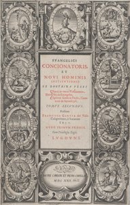 Evankelisen saarnaajan ja uuden miehen instituution etukappale, 1622.
