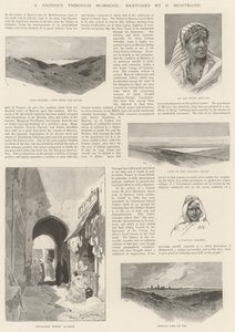 Matka Marokon halki tekijältä Charles Auguste Loye