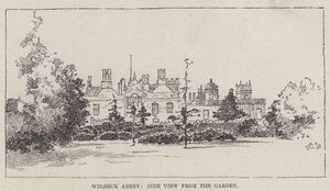 English Homes, Welbeck Abbey tekijältä Charles Auguste Loye