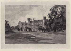 English Homes, Wycombe Abbey tekijältä Charles Auguste Loye