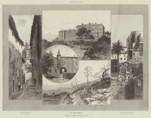 Hyeres, Ranskan etelärannikko tekijältä Charles Auguste Loye