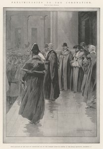Kruunajaisten valmistelut tekijältä Charles Auguste Loye