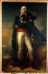 Muotokuva Charles Pichegrun (1761-1804), Pohjoisen Armeesin, Sambren ja Meusen, Reinin ja Moselin päällikkökenraalin jalassa Charles de Steubenin (1788-1856) maalaus 1819 su. 2,1x1,3 m. Pariisi, Musee de l