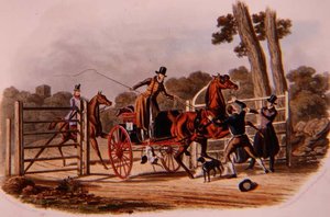 "An järjetön portinvartija", kaiverrus R.G. Reeve (fl.1811-37) pub. Kirjailija: Thomas McLean